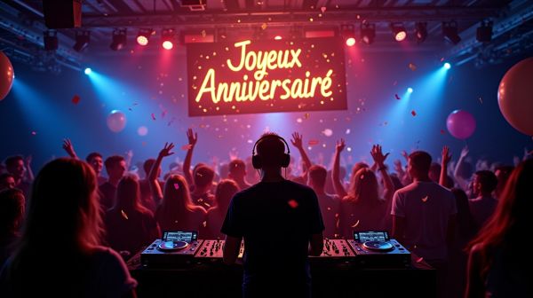 DJ pour anniversaire : faire de la fete un moment inoubliable